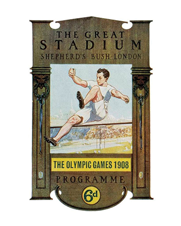 London 1908 Olympics Program.